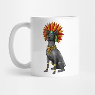 Xolo Dog Aztec Warrior Mug